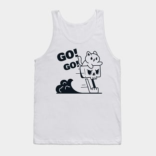 Cat and Skull Tank Top